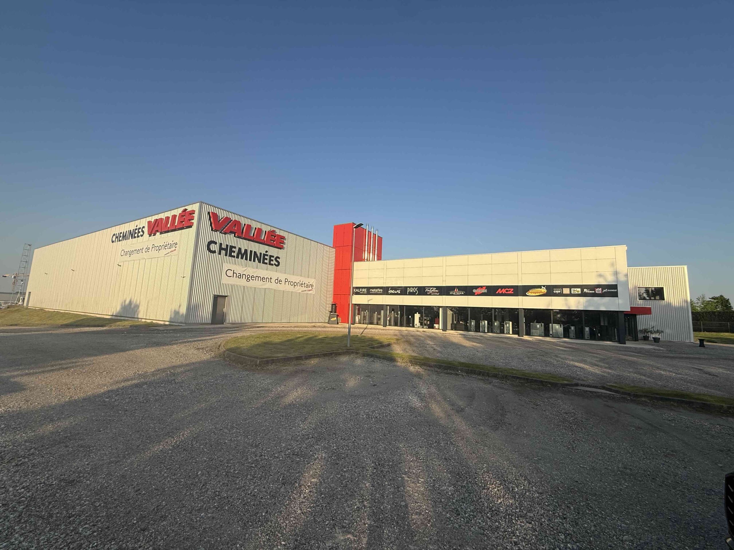 Installation de poêle à bois par Cheminées Vallée